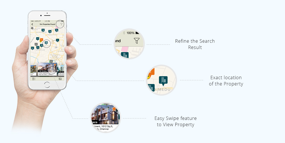 Property Search Mobile Application for Buy Sale or Rent Properties
